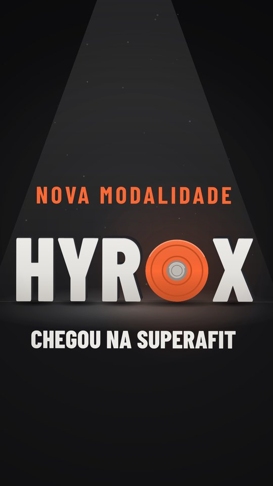 Capa de motion para a SuperaFit: HYROX, nova modalidade, chegou na SuperaFit